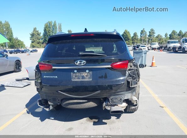 5NMS33AD0LH265007 2020 HYUNDAI SANTA FE Black 