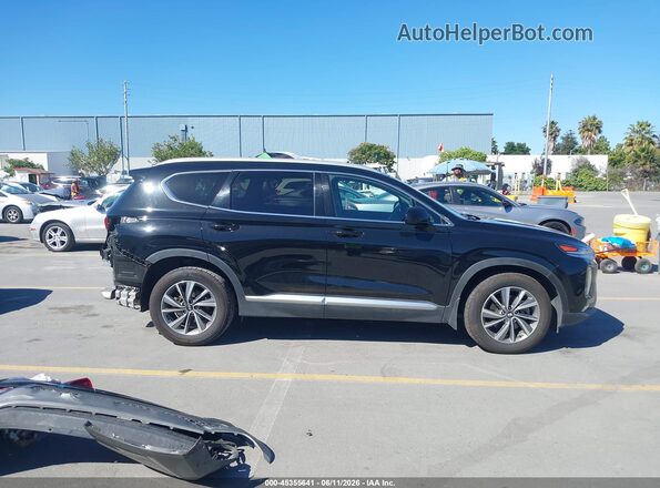 5NMS33AD0LH265007 2020 HYUNDAI SANTA FE Black Vista interior de 360 grados