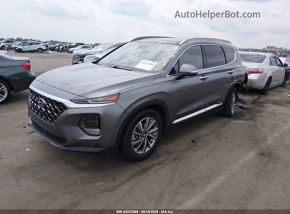 5NMS33AD1LH151338 2020 HYUNDAI SANTA FE Gray Front left