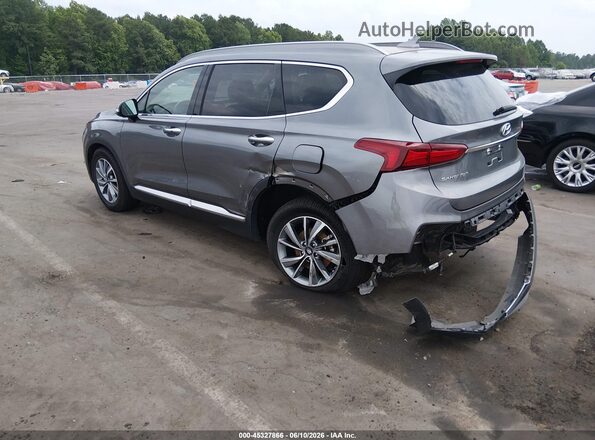 5NMS33AD1LH151338 2020 HYUNDAI SANTA FE Gray Rear left