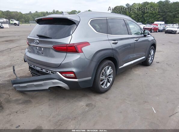 5NMS33AD1LH151338 2020 HYUNDAI SANTA FE Gray Rear right