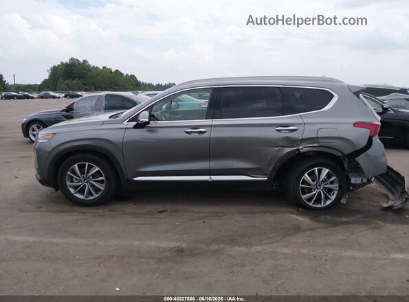 5NMS33AD1LH151338 2020 HYUNDAI SANTA FE Gray 360 interior view
