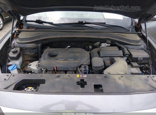 5NMS33AD1LH151338 2020 HYUNDAI SANTA FE Gray Rear view