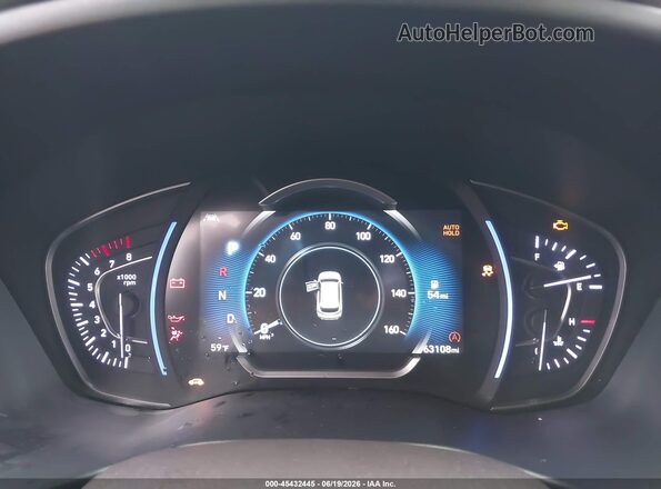 5NMS33AD1LH185814 2020 HYUNDAI SANTA FE Dark Blue Вид задних сидений