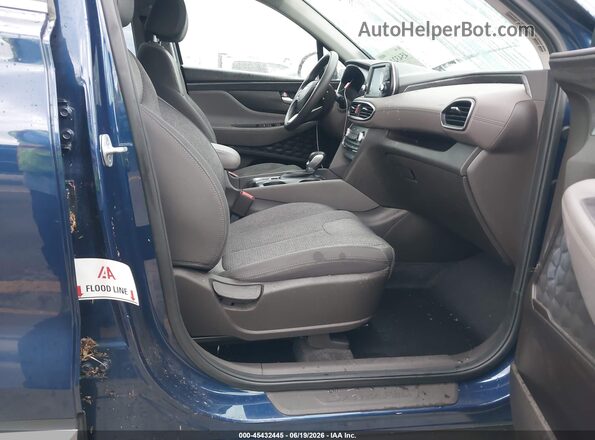 5NMS33AD1LH185814 2020 HYUNDAI SANTA FE Dark Blue Вид щитка приборов