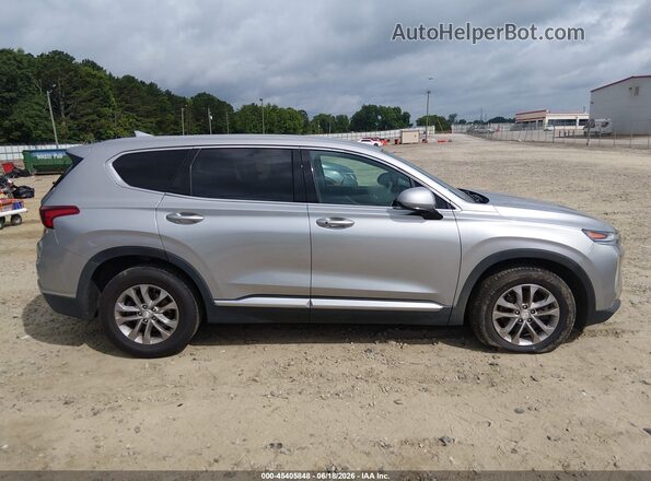 5NMS33AD1LH251374 2020 HYUNDAI SANTA FE Silver Widok wnętrza z tyłu