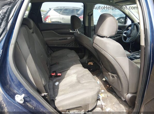 5NMS33AD2KH105418 2019 HYUNDAI SANTA FE Blue VIN sticker view
