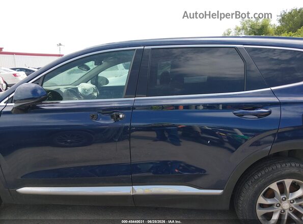 5NMS33AD2KH105418 2019 HYUNDAI SANTA FE Blue 360 interior view