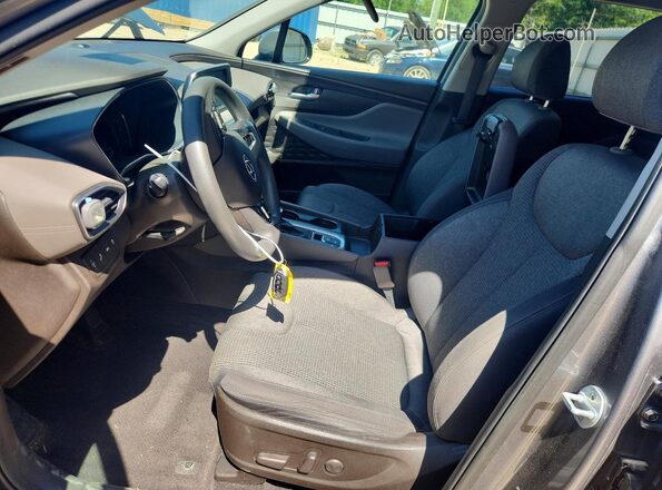 5NMS33AD3KH087804 2019 HYUNDAI SANTA Серый Вид салона спереди