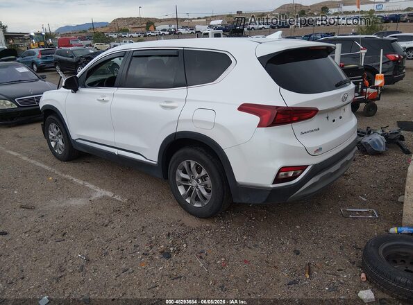 5NMS33AD3LH147209 2020 HYUNDAI SANTA FE White Trasero izquierdo