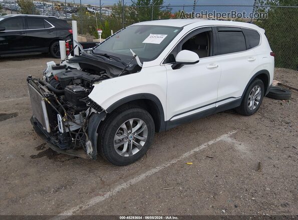 5NMS33AD3LH147209 2020 HYUNDAI SANTA FE White Vista tres cuartos delantera izquierda