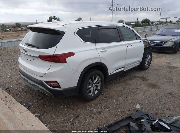 5NMS33AD3LH147209 2020 HYUNDAI SANTA FE White Trasero derecho