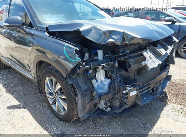 5NMS33AD3LH184194 2020 HYUNDAI SANTA FE Gray Вид спереду