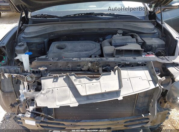 5NMS33AD3LH184194 2020 HYUNDAI SANTA FE Gray Вид ззаду