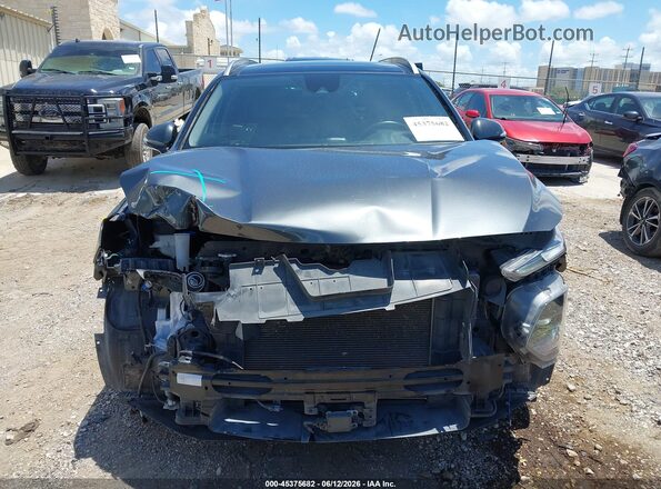 5NMS33AD3LH184194 2020 HYUNDAI SANTA FE Gray Вид задньої частини салону