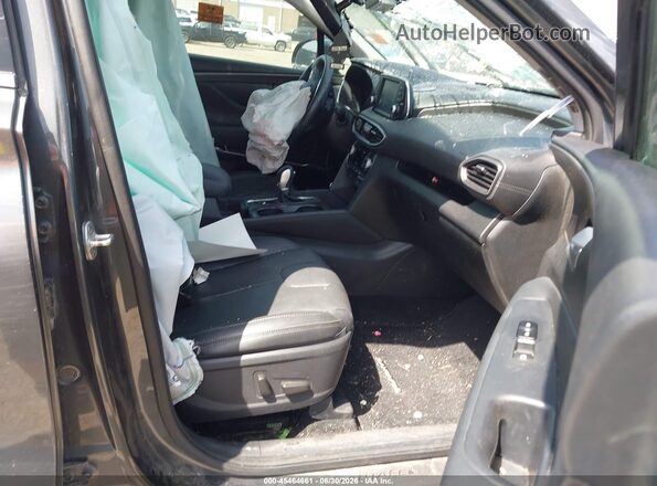 5NMS33AD3LH201849 2020 HYUNDAI SANTA FE Gray Вид салону спереду