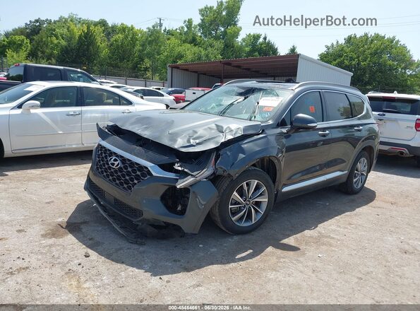5NMS33AD3LH201849 2020 HYUNDAI SANTA FE Gray Передня ліва чверть