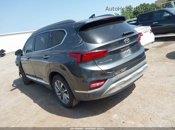 5NMS33AD3LH201849 2020 HYUNDAI SANTA FE Gray Задня ліва чверть