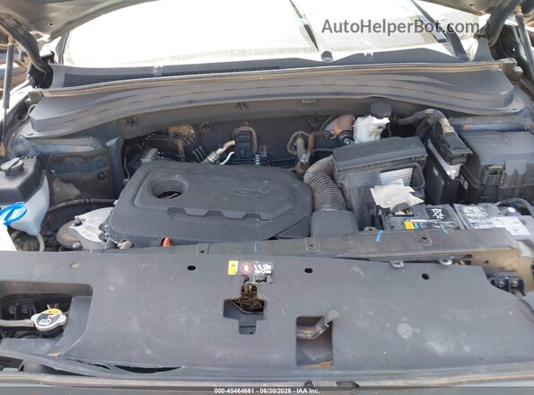 5NMS33AD3LH201849 2020 HYUNDAI SANTA FE Gray Вид ззаду
