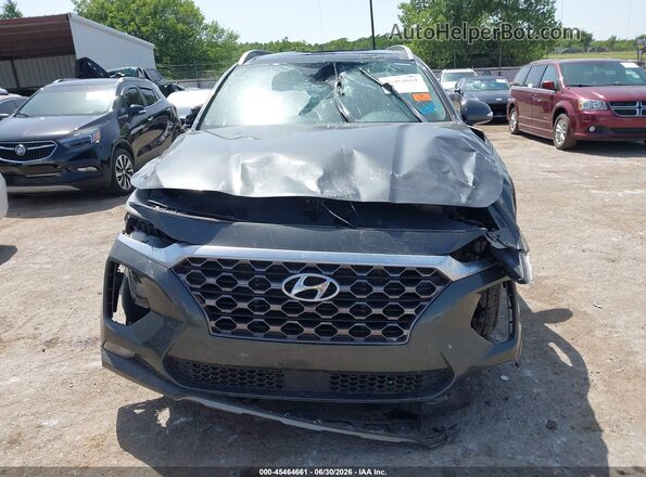 5NMS33AD3LH201849 2020 HYUNDAI SANTA FE Gray Вид щитка приладів