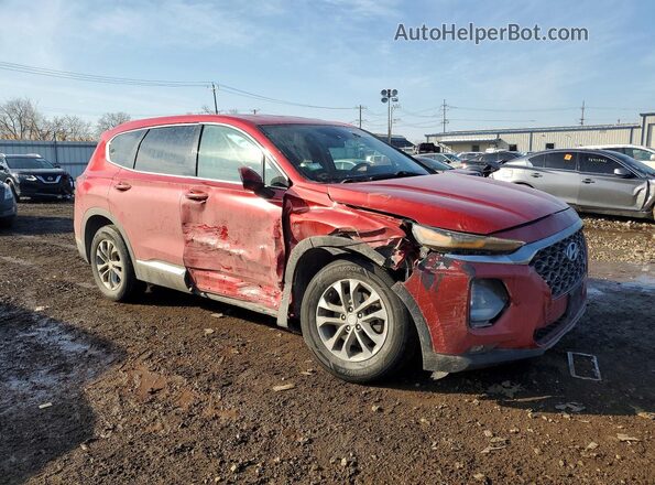 5NMS33AD3LH221664 2020 HYUNDAI SANTA Red Przód prawy