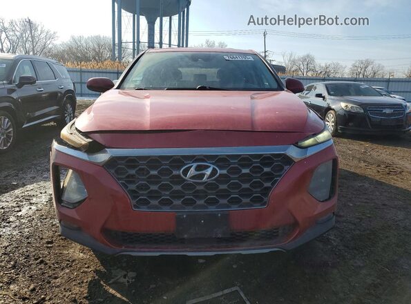 5NMS33AD3LH221664 2020 HYUNDAI SANTA Red Widok z przodu