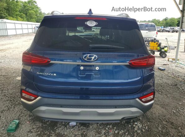 5NMS33AD3LH254163 2020 HYUNDAI SANTA Blue Vista trasera