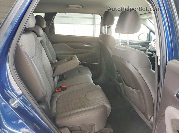 5NMS33AD3LH254163 2020 HYUNDAI SANTA Blue Vista interior trasera