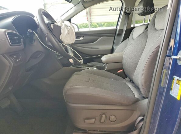 5NMS33AD3LH254163 2020 HYUNDAI SANTA Blue Vista interior delantera