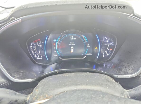 5NMS33AD4KH006941 2019 HYUNDAI SANTA Красный Вид щитка приборов