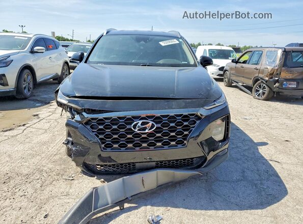 5NMS33AD4KH110989 2019 HYUNDAI SANTA Black Widok z przodu