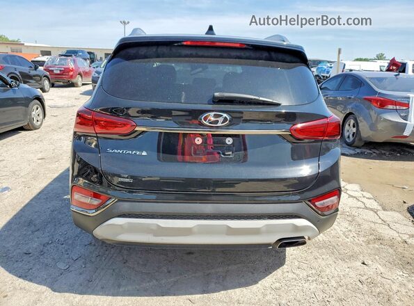 5NMS33AD4KH110989 2019 HYUNDAI SANTA Black Widok z tyłu