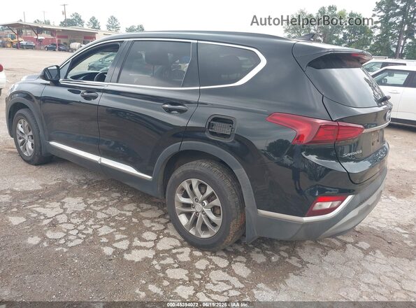 5NMS33AD4LH164729 2020 HYUNDAI SANTA FE Black Задня ліва чверть
