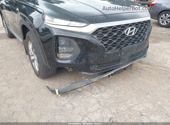 5NMS33AD4LH164729 2020 HYUNDAI SANTA FE Black Вид спереду