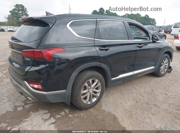 5NMS33AD4LH164729 2020 HYUNDAI SANTA FE Black Задня права чверть