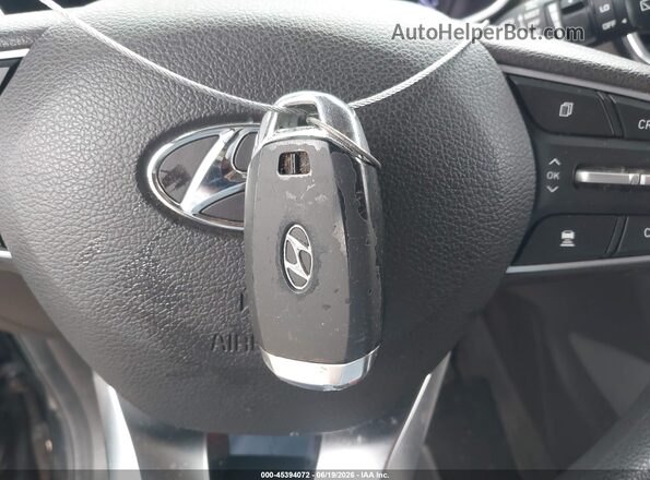 5NMS33AD4LH164729 2020 HYUNDAI SANTA FE Black Вид панелі приладів