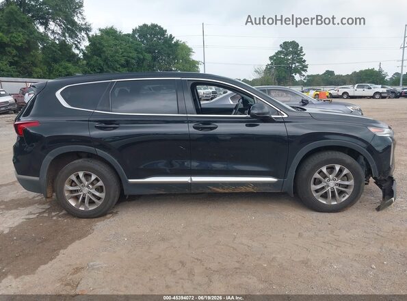 5NMS33AD4LH164729 2020 HYUNDAI SANTA FE Black Вид задньої частини салону