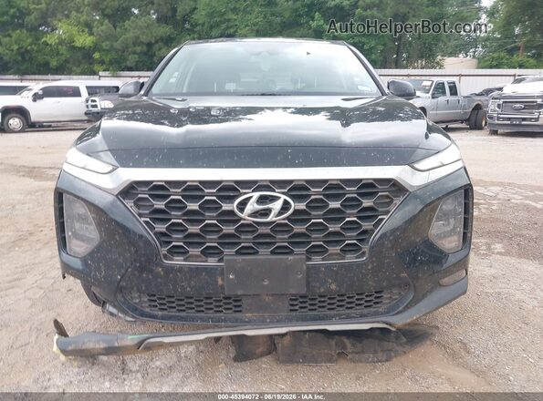 5NMS33AD4LH164729 2020 HYUNDAI SANTA FE Black Вид щитка приладів