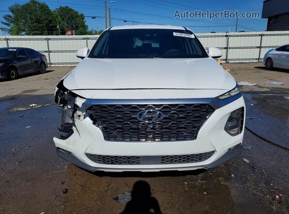 5NMS33AD5KH063634 2019 HYUNDAI SANTA White Вид спереду
