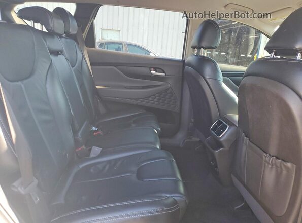 5NMS33AD5KH063634 2019 HYUNDAI SANTA White Вид задньої частини салону