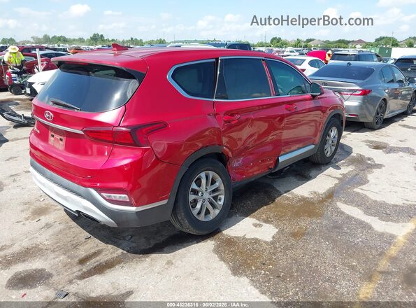 5NMS33AD5KH102982 2019 HYUNDAI SANTA FE Red Rear right