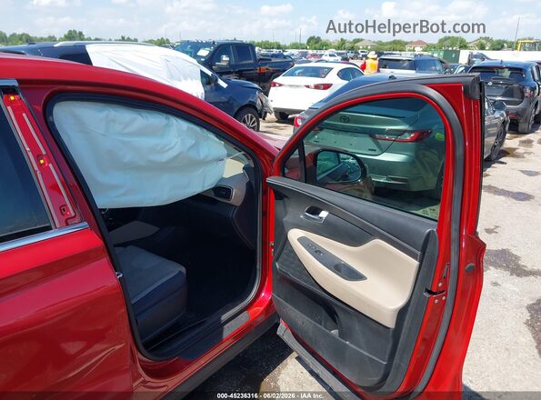 5NMS33AD5KH102982 2019 HYUNDAI SANTA FE Red Front interior view
