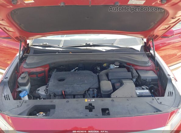 5NMS33AD5KH102982 2019 HYUNDAI SANTA FE Red Rear view