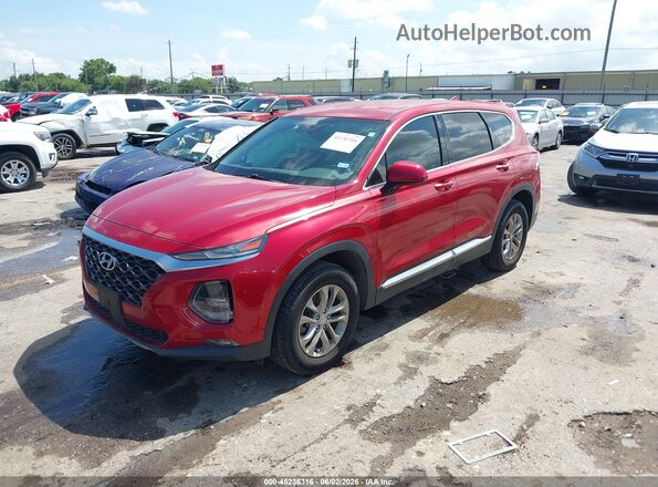 5NMS33AD5KH102982 2019 HYUNDAI SANTA FE Red Front left