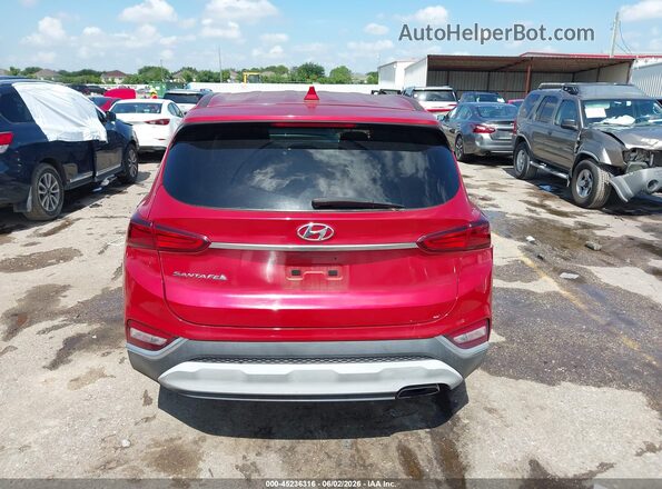 5NMS33AD5KH102982 2019 HYUNDAI SANTA FE Red 