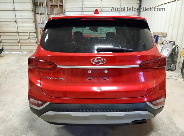 5NMS33AD5LH300348 2020 HYUNDAI SANTA Red Vista trasera