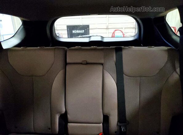 5NMS33AD5LH300348 2020 HYUNDAI SANTA Red Vista de los asientos traseros