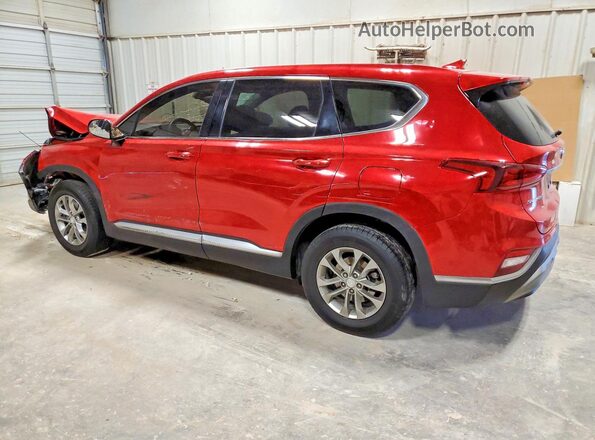 5NMS33AD5LH300348 2020 HYUNDAI SANTA Red Trasero izquierdo