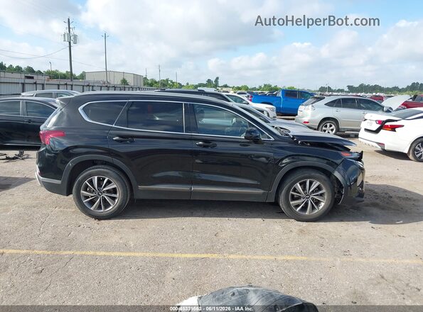 5NMS33AD6KH031906 2019 HYUNDAI SANTA FE Black Вид задньої частини салону