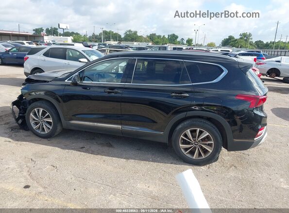5NMS33AD6KH031906 2019 HYUNDAI SANTA FE Black Панорамний вид салону 360°